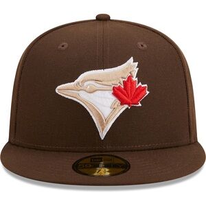 NWT Sz 7 1/4 Men's Toronto Blue Jays New Era Brown 40th
Season Team